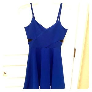 Royal Blue Material Girl Dress